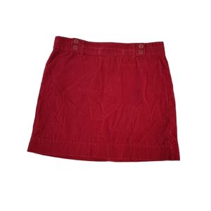 Ann Taylor Loft Corduroy Mini Skirt